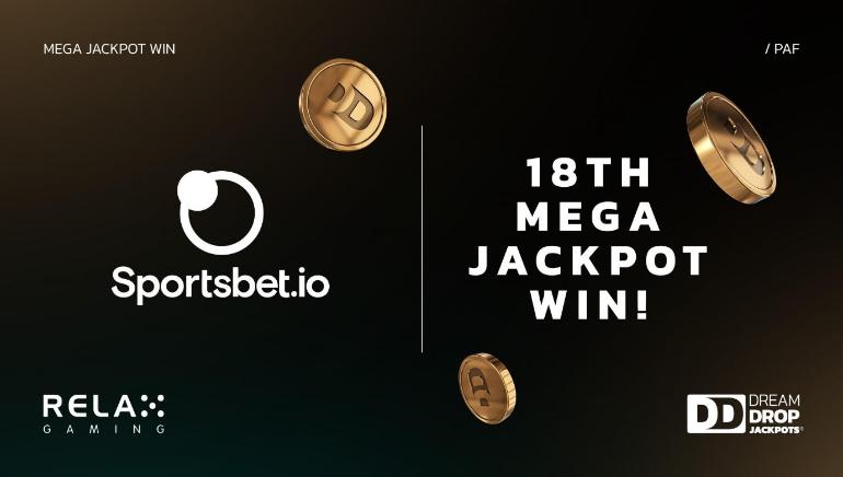 "Another day, another jackpot dropping!" Relax Gaming's Dream Drop Jackpot Strikes Again with €2.9M Win.