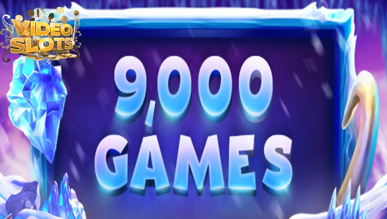 Videoslots reaches an unprecedented record of 9,000 casino games milestone with the newest release!