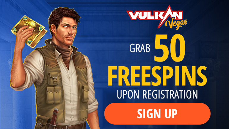 50 Free Spins at Vulkan Vegas Casino with No Deposit