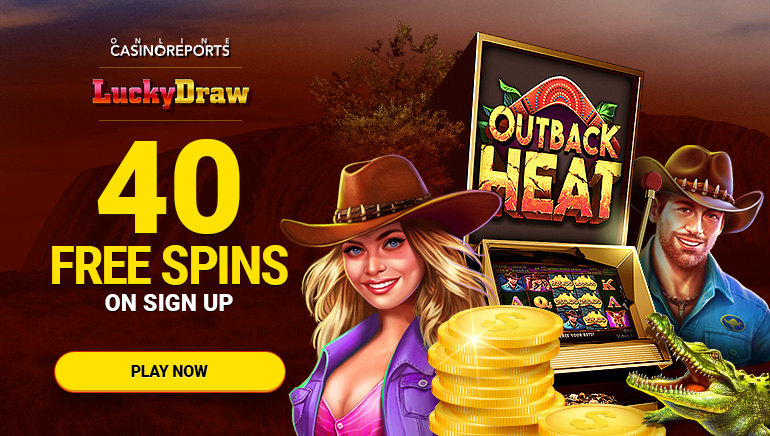 Exclusive LuckyDraw Casino Offer: Get 40 Free Spins, No Deposit Required