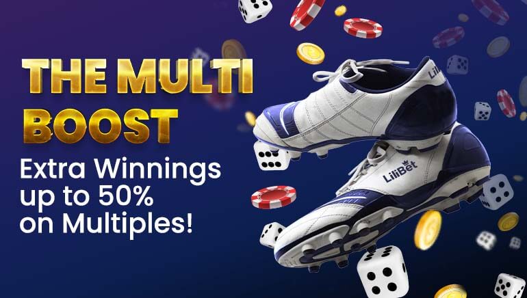 Lilibet Players Can Get a 5% - 50% Boost on Multibet Wins in Special Multi Boost Promotion