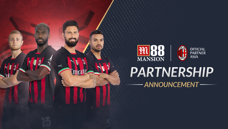 AC Milan and M88 Mansion Ink a New Partnership Agreement