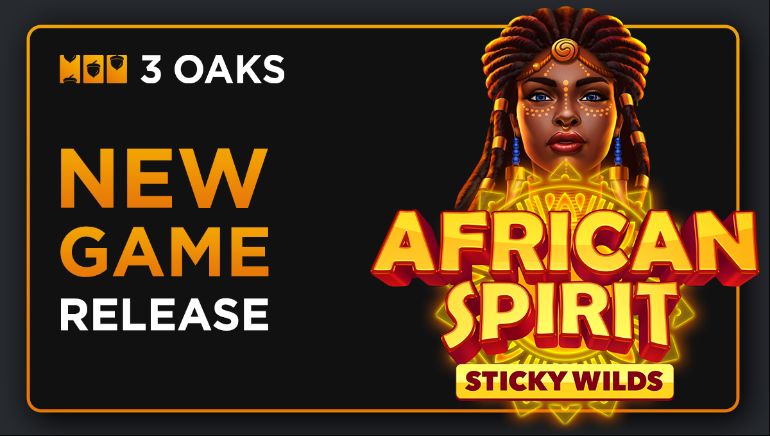 African Spirit Sticky Wilds: 3 Oaks Gaming Unleashes a Safari of Wins with Magic Frame Feature