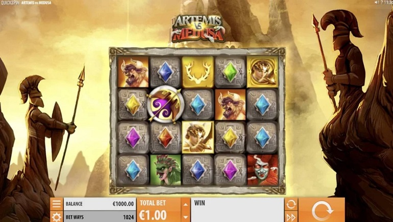 Slot Review: Artemis vs. Medusa by Quickspin