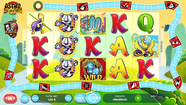 GAMING1 Celebrates Chinese New Year with Astro: The Great Race Slot