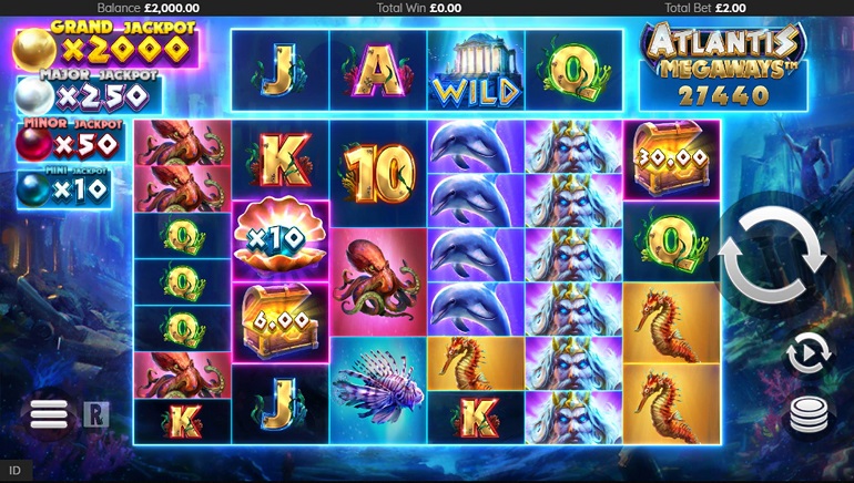 Slot Review: Atlantis Megaways by ReelPlay