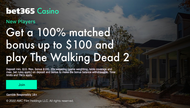 Play The Walking Dead 2 Game Exclusively at bet365 Casino
