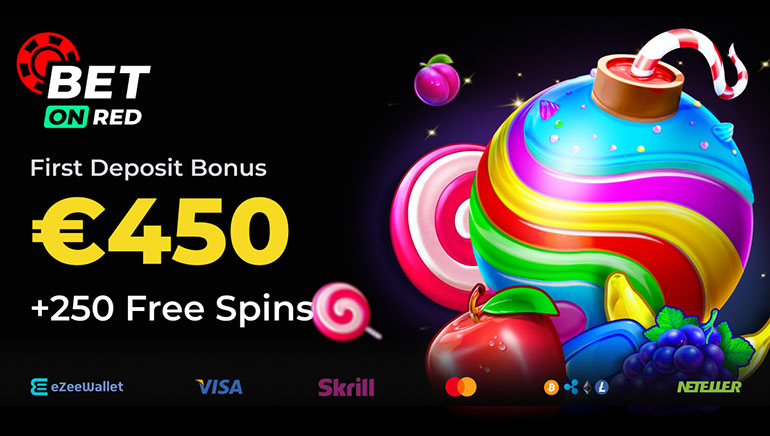 BetOnRed Casino Welcomes Players with Up to €450 and 250 Free Spins on First Three Deposits
