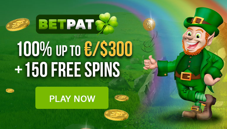 BetPat Casino’s €300 Welcome Bonus & 150 Free Spins