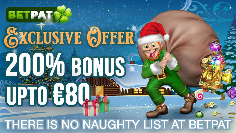 Betpat Casino Offering Exclusive Xmas Welcome Bonus