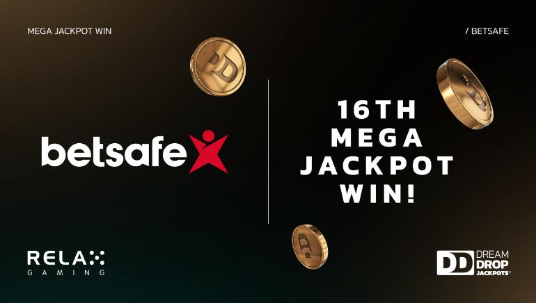 Betsafe Player Wins €2.8M as Dream Drop Jackpot Hits Sweet Sixteen
