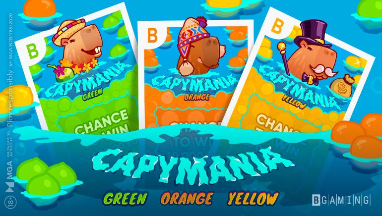 BGaming New Scratch Cards Series Capymania