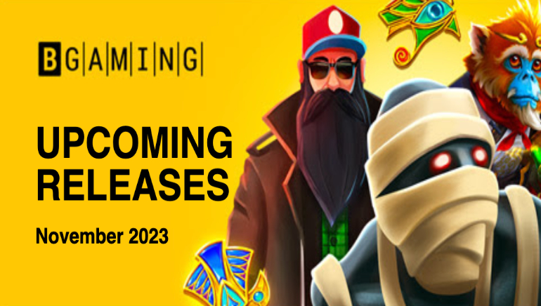 BGaming's November Game Releases