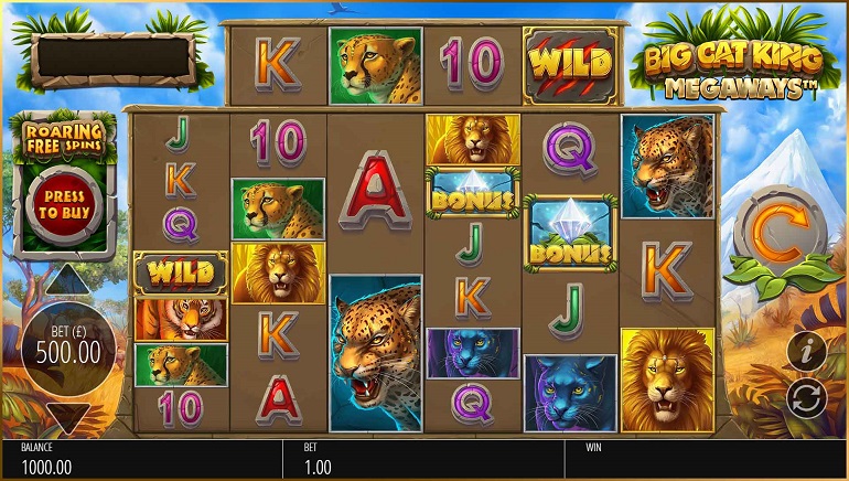 Slot Review: Big King Cats Megaways by Blueprint Gaming