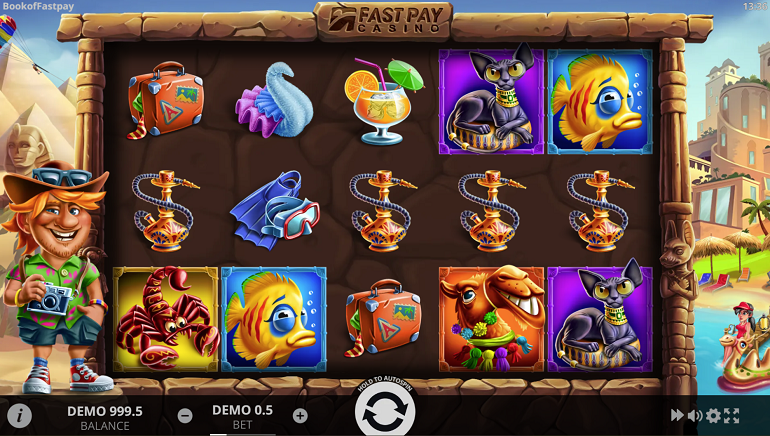 Action-Packed Book of FastPay Casino Slot Released