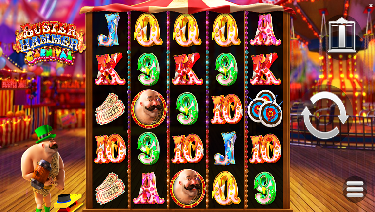Yggdrasil & ReelPlay Launch Blockbuster New Slot - Buster Hammer Carnival