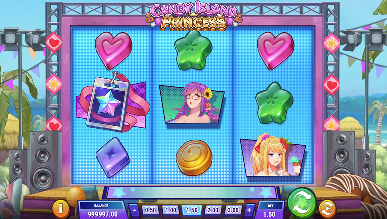 Play'n GO Takes on the World of Anime in its New Slot, Candy Island Princess