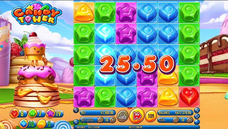 Habanero Delivers its Latest Sugar Rush Attraction with Candy Tower Slot Game