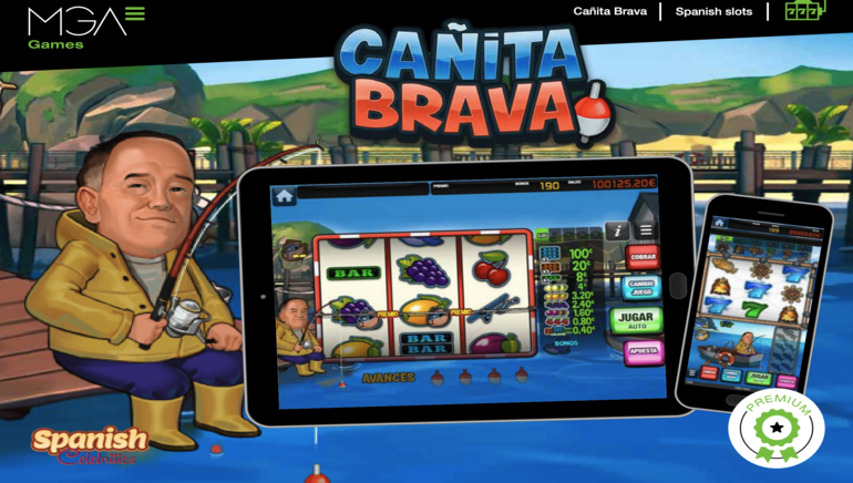 MGA Games Launches Cañita Brava for The Spanish Celebrities Catalogue