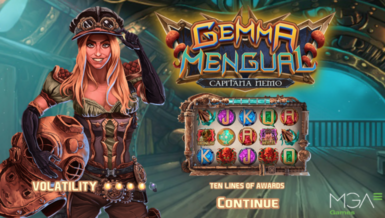 MGA Games Explores the Deep Sea with Captain Nemo Slot