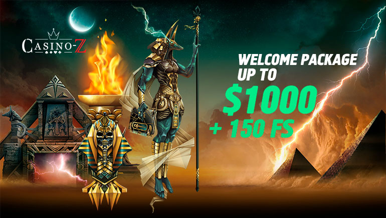 Casino-Z Providing €1,500 Bonus Offer & 150 Free Spins