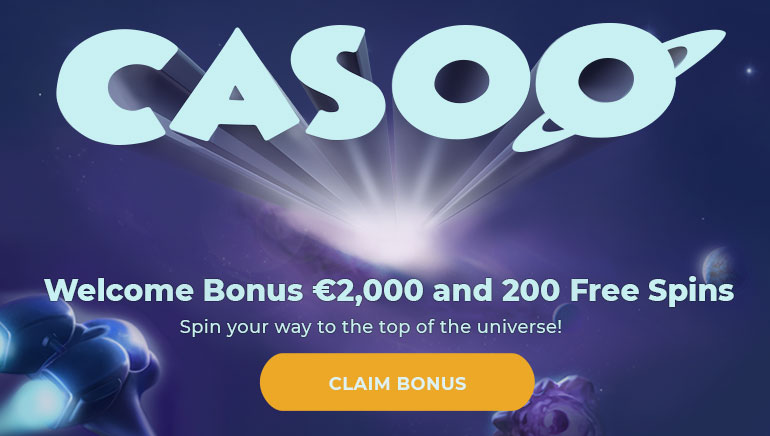 Showcasing Casoo Casino’s €2,000 Welcome Package & 200 Free Spins