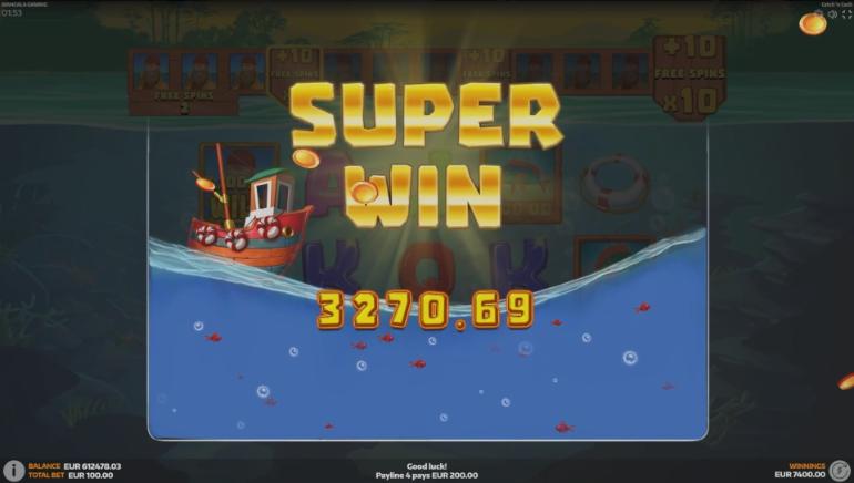 Catch-n-Cash Super Win