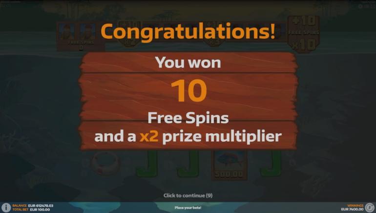 Catch-n-Cash Win Spins