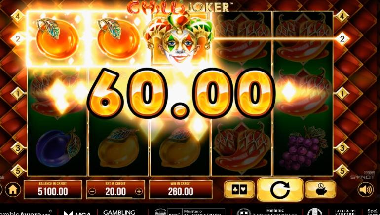 Chilli Joker Big win