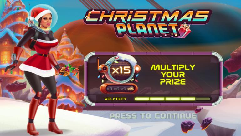 "Christmas Planet" by MGA Games: A Festive Spin on the Popular Gems Planet Slot