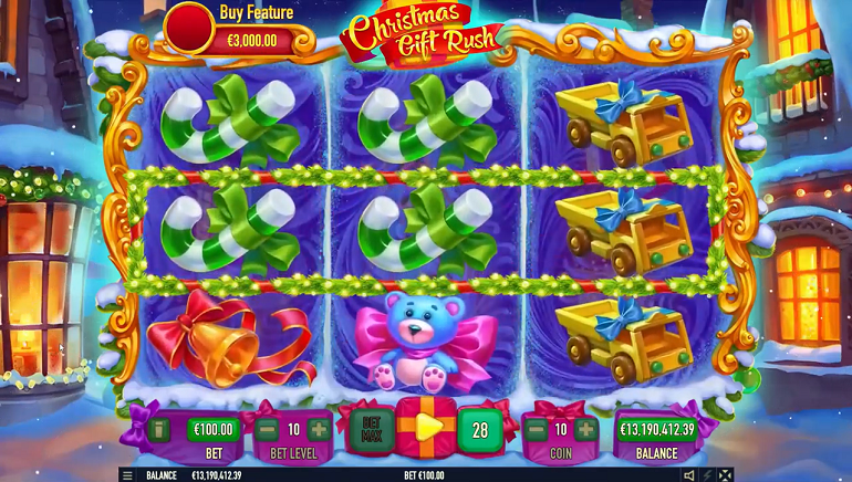 Celebrate The Holidays With New Christmas Gift Rush Slot From Habanero