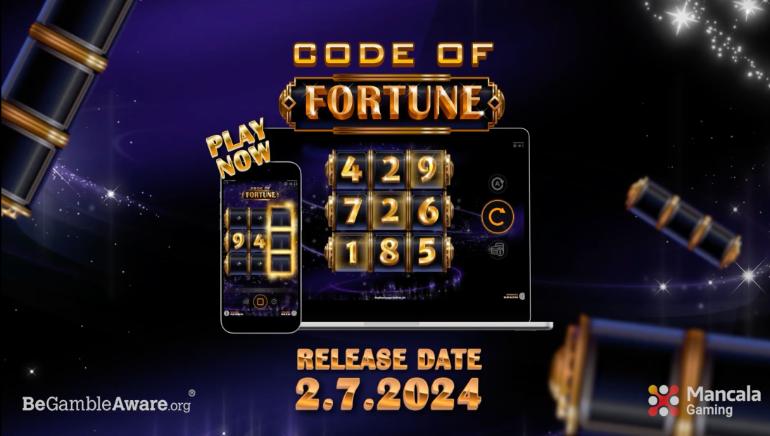 Mancala Gaming Launches Simple Yet Rewarding Slot "Code of Fortune"