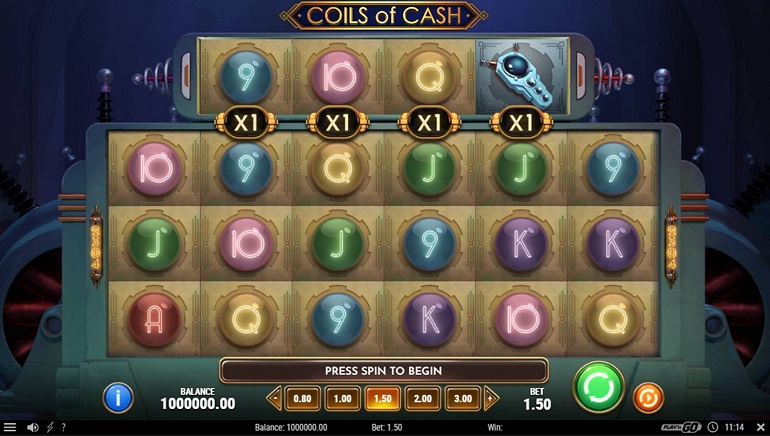 Discover the Incredibly High Paytable of Play'n GO's New Slot, Coils of Cash