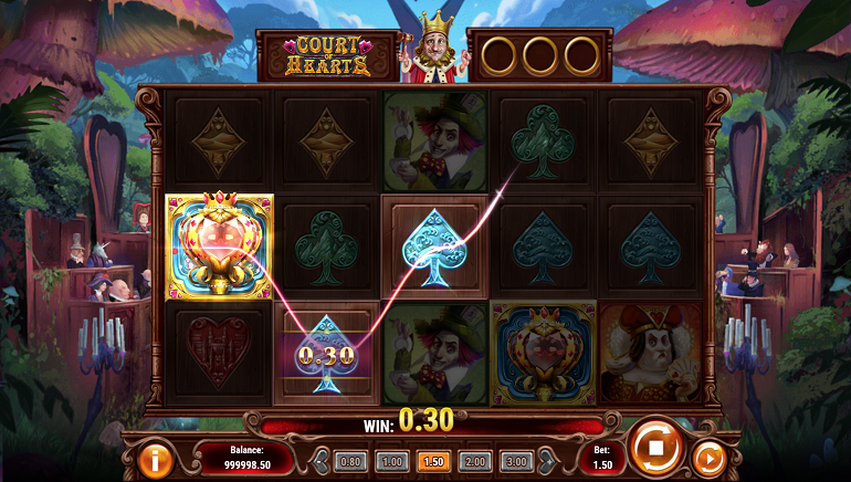 Play’N GO Deals a Winner in Court of Hearts Slot Game