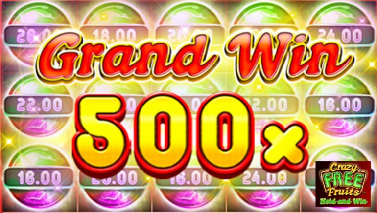 Crazy Free Fruits x500 Multiplier