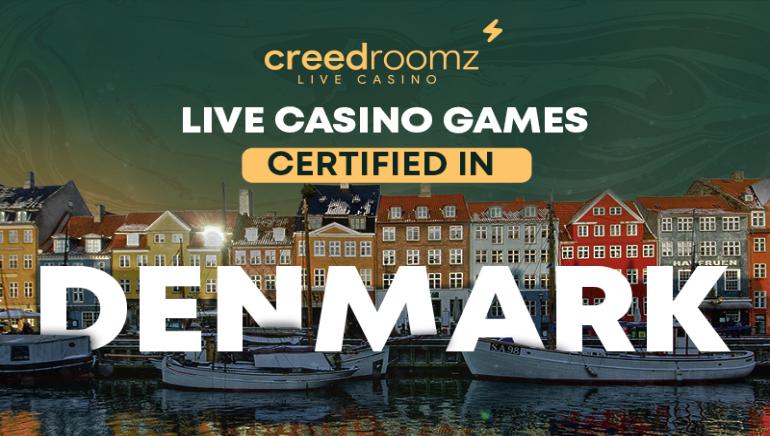 CreedRoomz Secures Danish Licence for Live Casino Gaming Expansion