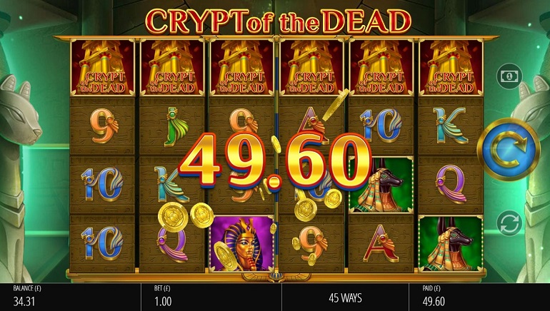 Blueprint Gaming Releases New Version Of Classic Slot - "Crypt Of The Dead"