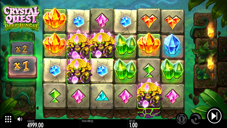 Thunderkick to Release New Series with Crystal Quest: Deep Jungle Slot