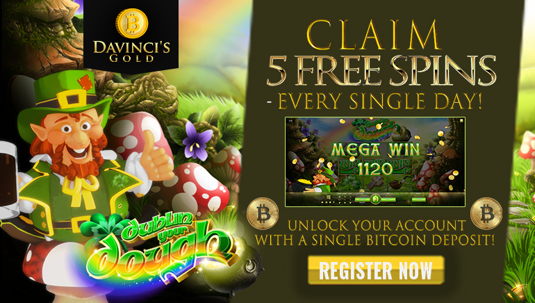 Da Vinci Gold Launches Spectacular Free Spins Promotion