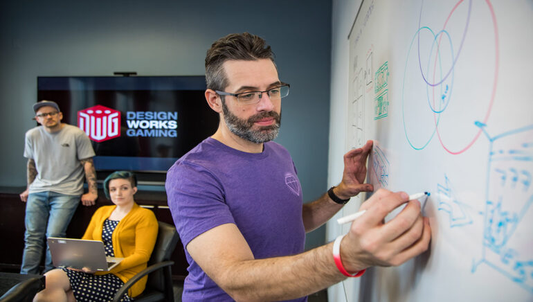 Design Works Gaming meeting room
