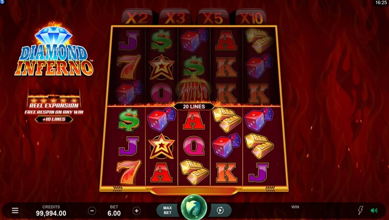 Microgaming Blazes a Trail with Diamond Inferno™ Slot