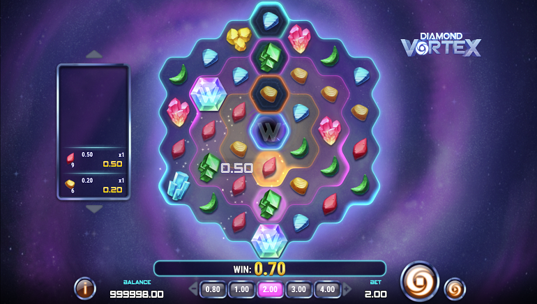 Play'n GO Explores Wormholes in New Diamond Vortex Slot
