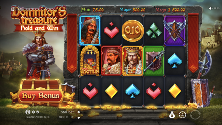 Experience the Thrill of Domnitor's Treasure by BGaming