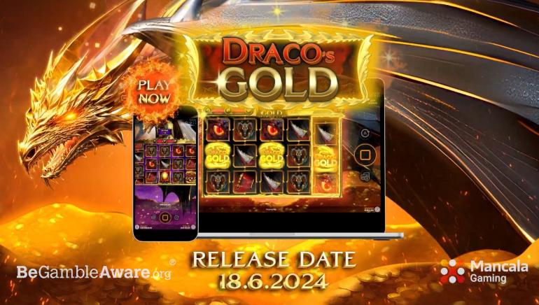 Mancala Gaming Unveils Draco’s Gold Slot Game: An Epic Adventure