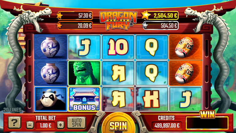 Unleash the Dragon Fury Slot By Gaming1 At Online Casinos
