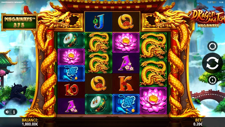iSoftBet Delivers with Dragon Match Megaways™