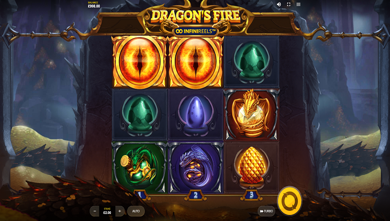 Feel The Heat With New Dragon's Fire: InfiniReels Online Slot From Red Tiger