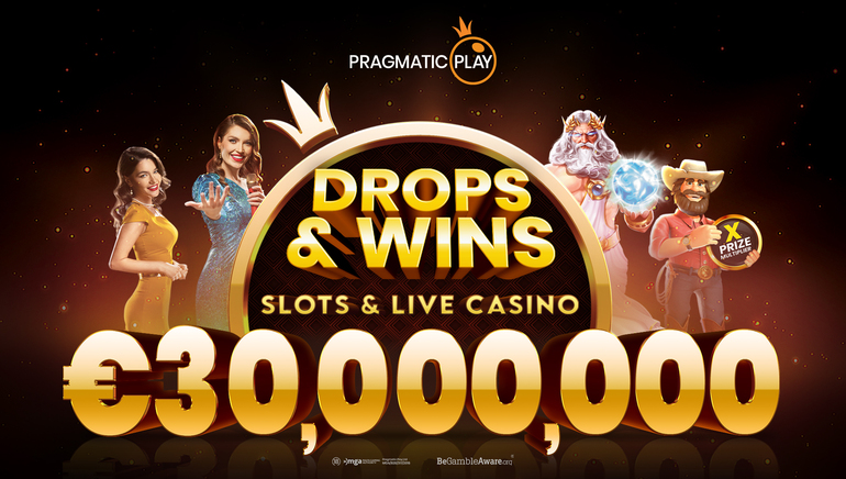 Pragmatic Play Boosts Drops & Wins Prize Pool to a Whopping €30,000,000!