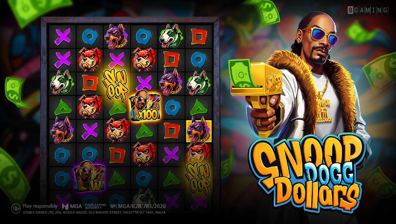 BGaming Launches Snoop Dogg Dollars: First-Ever Celebrity-Branded Slot Game