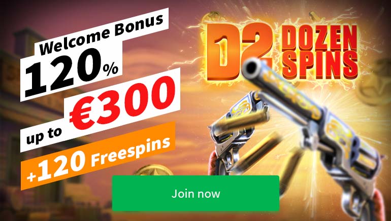 Dozenspins Casino Has a €300 Welcome Bonus & 120 Free Spins